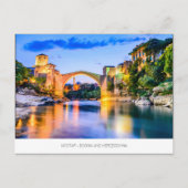 Mostar-briefkaart uit Bosnië-Herzegovina Briefkaart (Voorkant)
