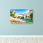 Mostar Canvas Afdruk (Insitu (Houten vloer))