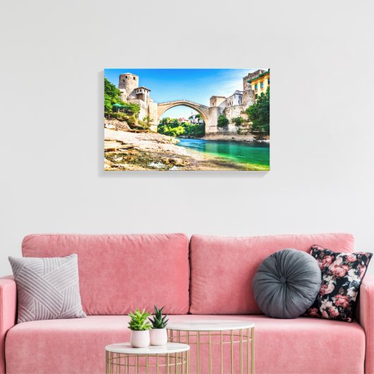 Mostar Canvas Afdruk (Insitu (Woonkamer))