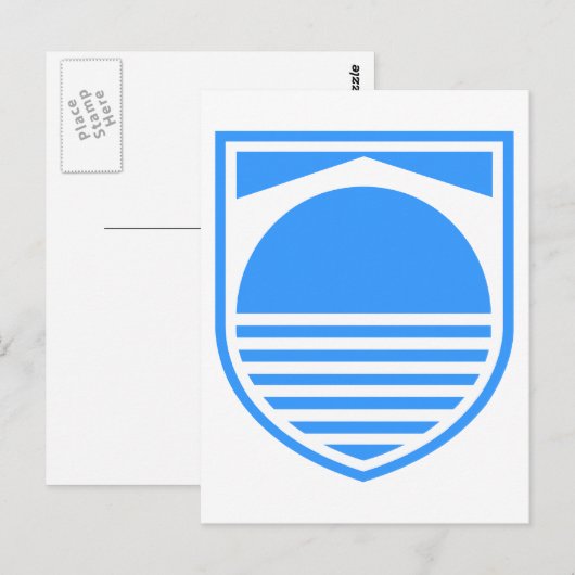 Mostar Coat of Arms Briefkaart (Voorkant / Achterkant)