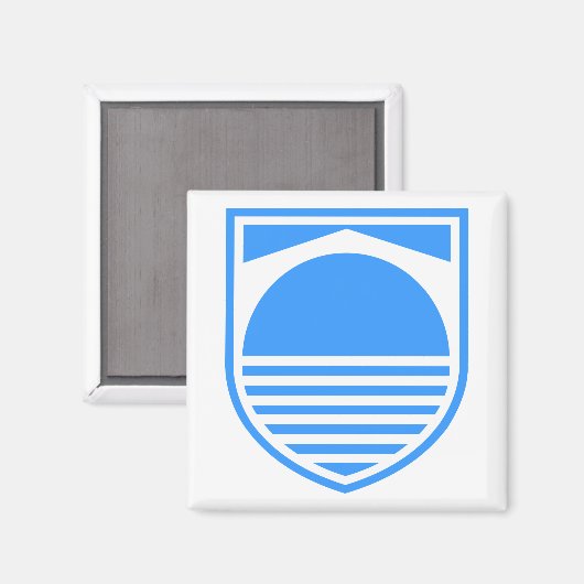 Mostar Coat of Arms Magneet (Voorkant / Achterkant)