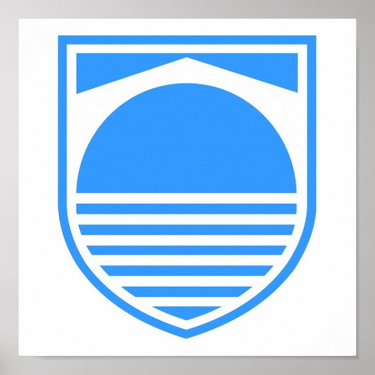 Mostar Coat of Arms Poster (Voorkant)