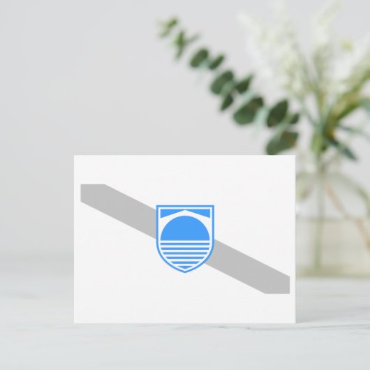 Mostar Flag Briefkaart (Staand voorkant)