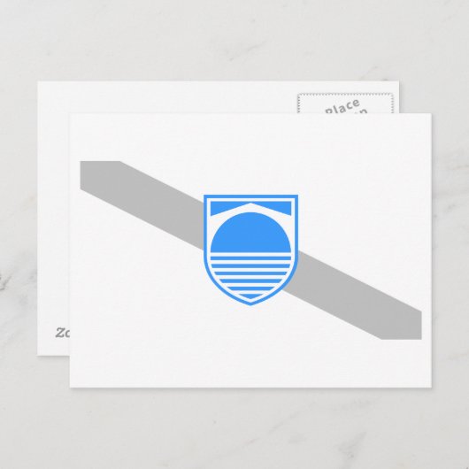Mostar Flag Briefkaart (Voorkant / Achterkant)