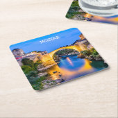 Mostar Kartonnen Onderzetters (Schuin)