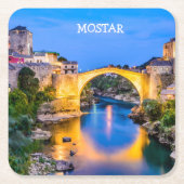 Mostar Kartonnen Onderzetters (Voorkant)