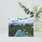 Mostar-kleurenBriefkaart met schrijven Briefkaart (Staand voorkant)