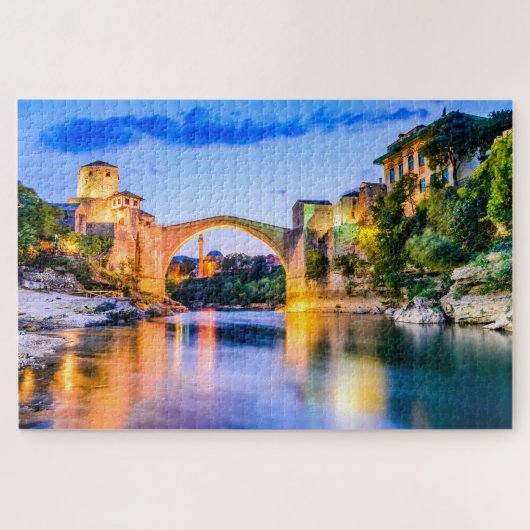 Mostar Legpuzzel (Horizontaal)