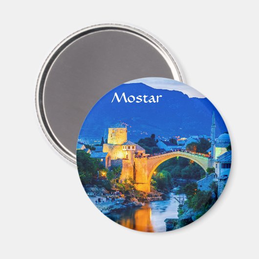Mostar Magneet (Voorkant / Achterkant)