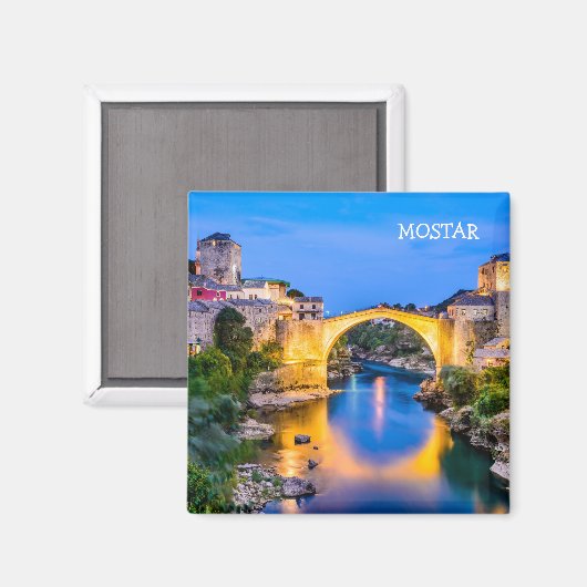 Mostar Magneet (Voorkant / Achterkant)
