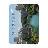 Mostar Old Bridge uitzicht fridge magnet Magneet (Verticaal)