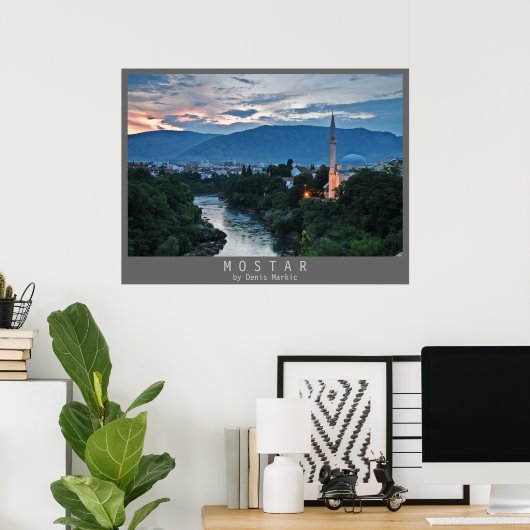 Mostar Poster (Thuiskantoor)