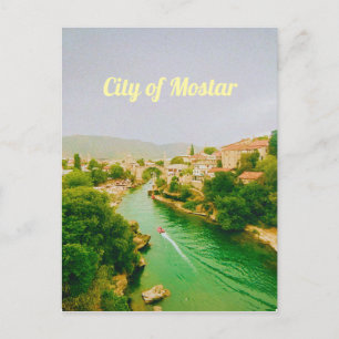 Mostar stad - Bosnië en Herzegovina Briefkaart