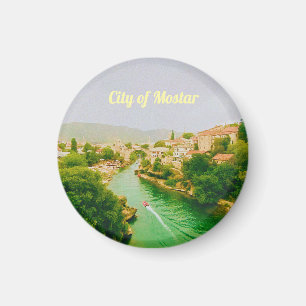 Mostar stad - Bosnië en Herzegovina Magneet