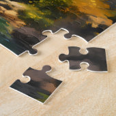 Mostar Stari most Travel Oil Painting Art Legpuzzel (Zijkant)