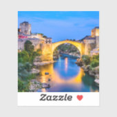 Mostar van Bosnië-Herzegovina Sticker (Vel)