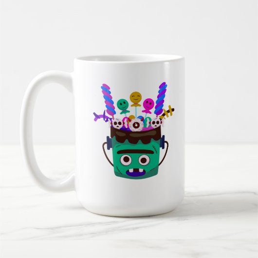 Moster Spooky Sweet Bucket Koffiemok (Links)