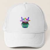 Moster Spooky Sweet Emmer Trucker Pet (Voorkant)
