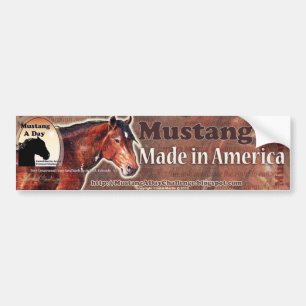 Mosterang: Made in America ~ Davy Greasewood Bumpersticker