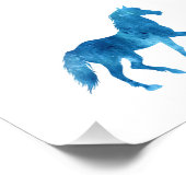 Mosterang silhouette - Kies achtergrondkleur Foto Afdruk (Hoek)