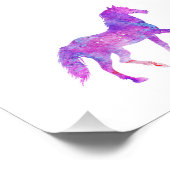 Mosterang silhouette - Kies achtergrondkleur Foto Afdruk (Hoek)