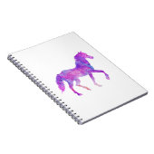 Mosterang silhouette - Kies achtergrondkleur Notitieboek (Rechterzijde)