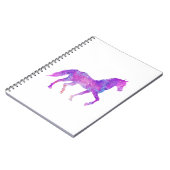 Mosterang silhouette - Kies achtergrondkleur Notitieboek (Linkerzijde)