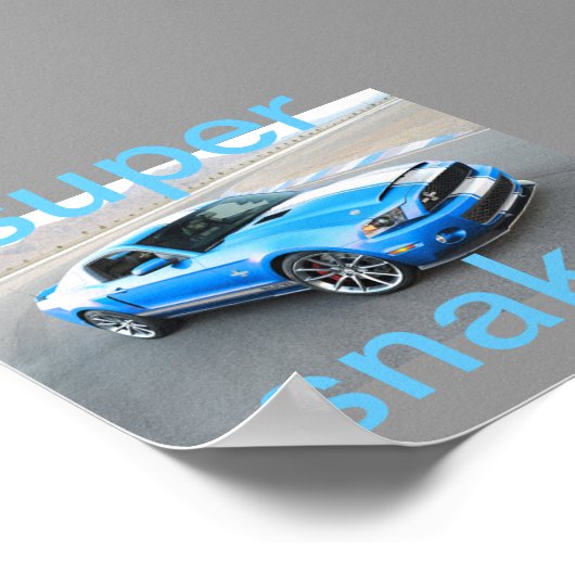 mosterangposter poster (Hoek)