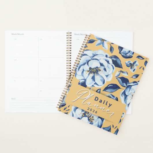 Mosterd & Blauwe Bloem "Dagelijkse Planner 2026" (Display)