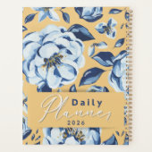 Mosterd & Blauwe Bloem "Dagelijkse Planner 2026" (Achterkant)