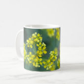 Mosterd Bloem Mok, 330 ml Koffiemok (Voorkant links)