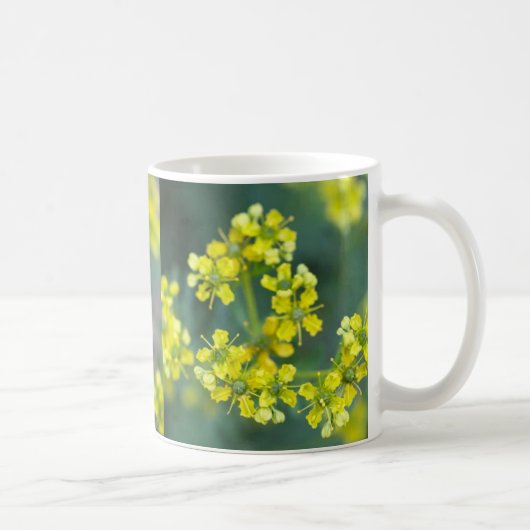 Mosterd Bloem Mok, 330 ml Koffiemok (Rechts)