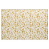 Mosterd Bloemstengels Stof (Yard (91,4 cm))