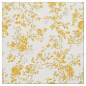 Mosterd Botanische Toile Stof (Swatch)