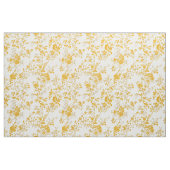 Mosterd Botanische Toile Stof (Fat Quarter)