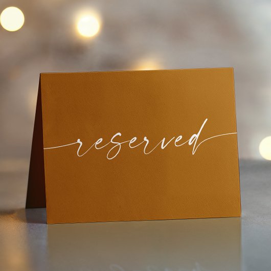 Mosterd Bruine Herfst Bruiloft | Script Gereservee