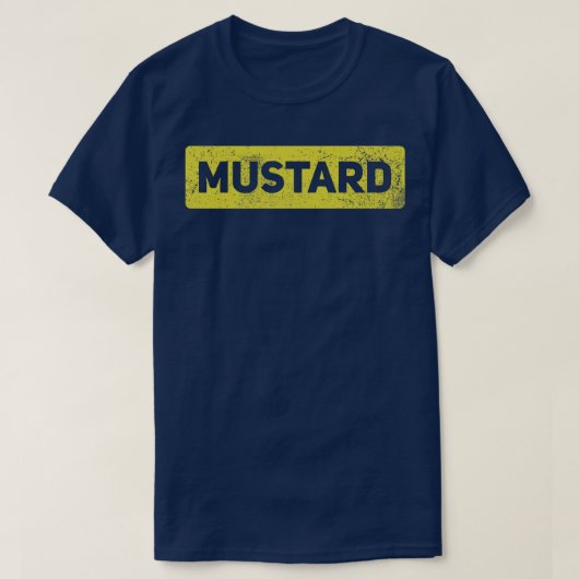 Mosterd Condiment T-shirt (Design voorkant)