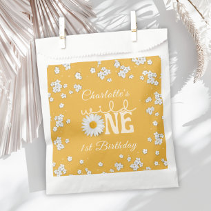Mosterd Daisy Wild One 1e verjaardag Bedankzakje