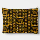 Mosterd Dala Zweeds Paard Print Etui (Achterkant)