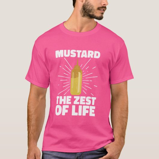 Mosterd De Zest Van Het Leven, BBQ Fun T-shirt (Voorkant)