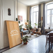 Mosterd Elegant Christelijk Quote Poster