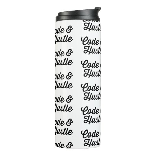 Mosterd en code thermosbeker (Gedraaid links)