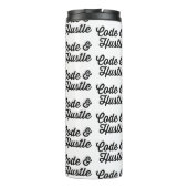 Mosterd en code thermosbeker (Achterkant)