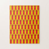 Mosterd en Ketchup Yellow en Red Legpuzzel (Verticaal)