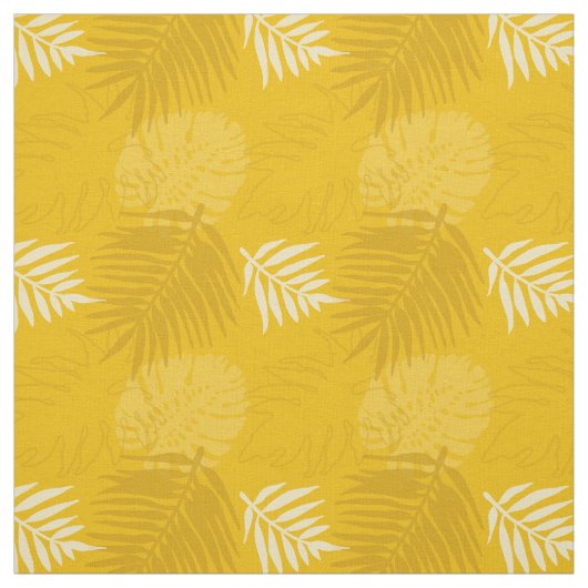 Mosterd- en moerasgele kleppen, gevlekt stof (Swatch)