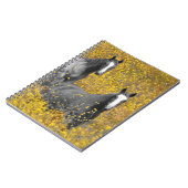 Mosterd en paarden notitieboek (Linkerzijde)