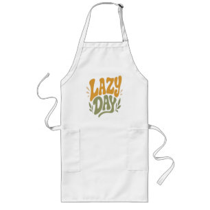 Mosterd En Salie Lui Dag Clipart Lang Schort