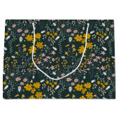 Mosterd Floral Beetles & Bijen Boheemse Wildflower Groot Cadeauzakje (Voorkant)