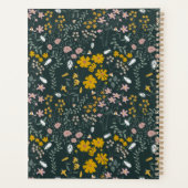 Mosterd Floral Beetles & Bijen Boheemse Wildflower Planner (Achterkant)