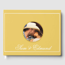 Mosterd Geel Minimalistisch - Foto-  Gastenboek